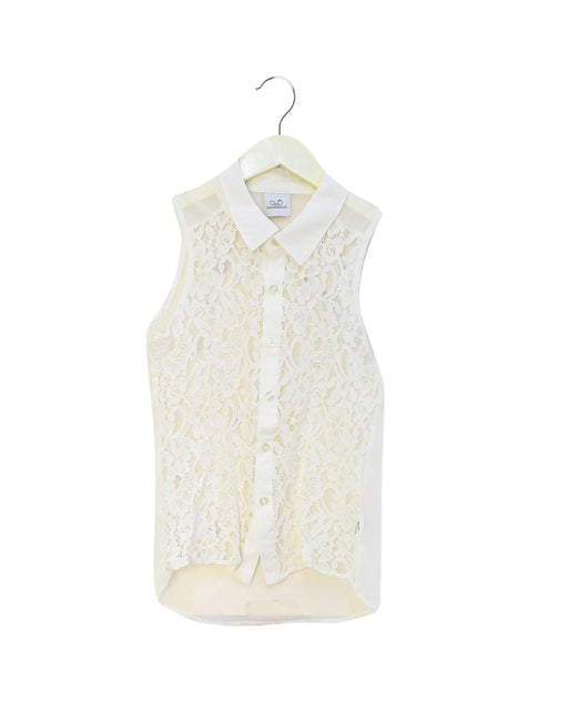 Ivory Chickeeduck Sleeveless Top 10Y at Retykle