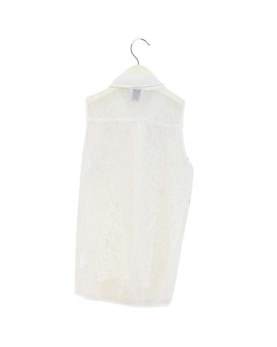 Ivory Chickeeduck Sleeveless Top 10Y at Retykle