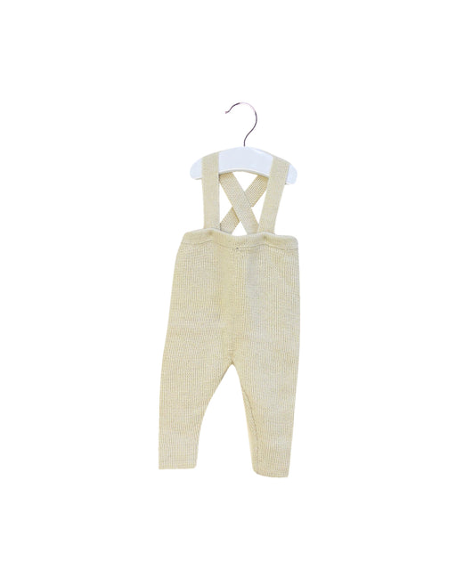 Ivory Bonpoint Knit Long Overall 6M at Retykle