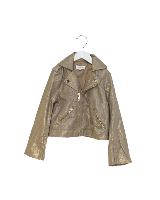 Brown Excuse My French Lightweight Jacket 8Y at Retykle