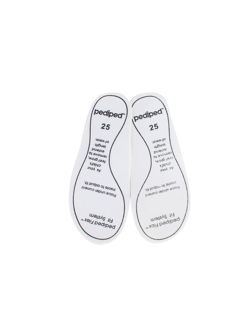 White pediped Flex Fit System Insole 4T (EU27) at Retykle