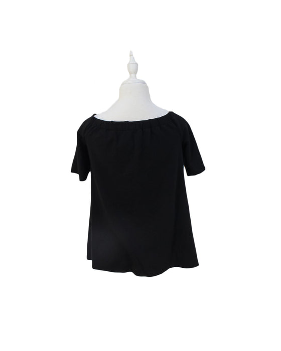 Black Hatch Maternity Short Sleeve Top M at Retykle