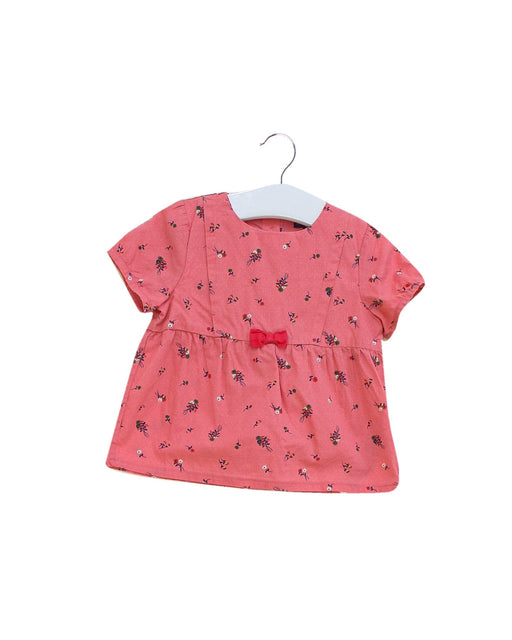 A Pink Short Sleeve Tops from Sergent Major in size 12-18M for girl. (Front View)