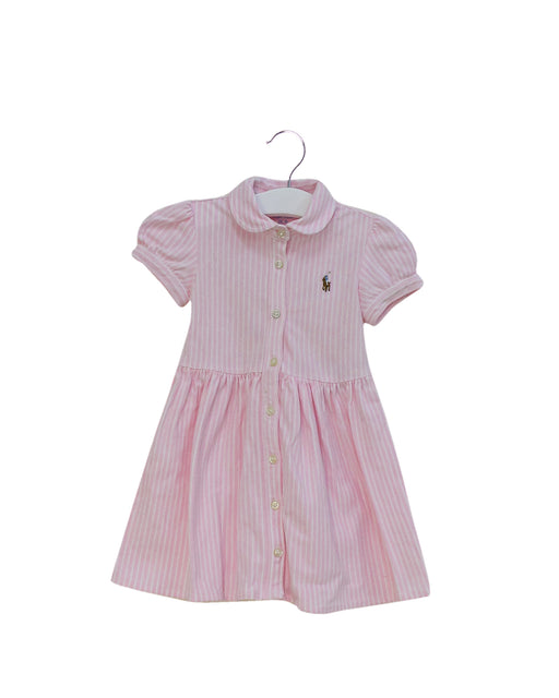 Pink Ralph Lauren Short Sleeve Dress and Bloomer Set 12M at Retykle