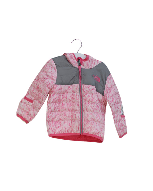 Pink The North Face Puffer Jacket 6-12M (thin) at Retykle