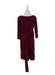 Burgundy Tiffany Rose Maternity Three Quarter Sleeve Dress XL (UK 16-18) at Retykle
