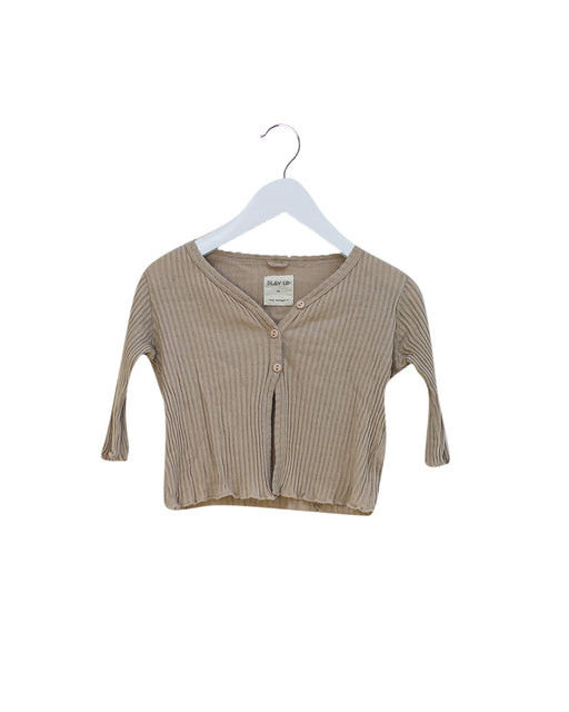 Beige Play Up Cardigan 9M at Retykle