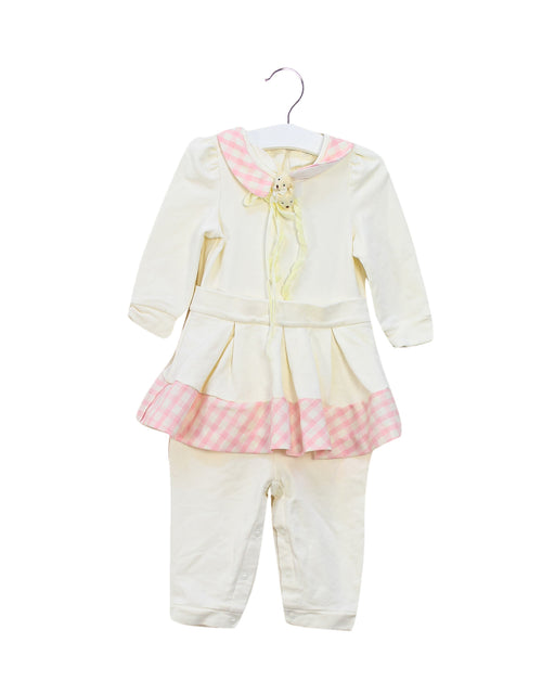 White Nicholas & Bears Jumpsuit Dress 12M at Retykle