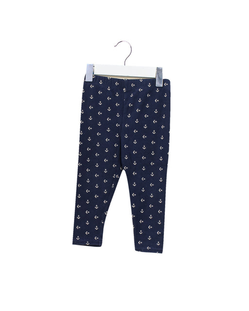 A Navy Leggings from Ralph Lauren in size 12-18M for girl. (Front View)