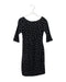 Black Seraphine Maternity Short Sleeve Dress XS (US2) at Retykle