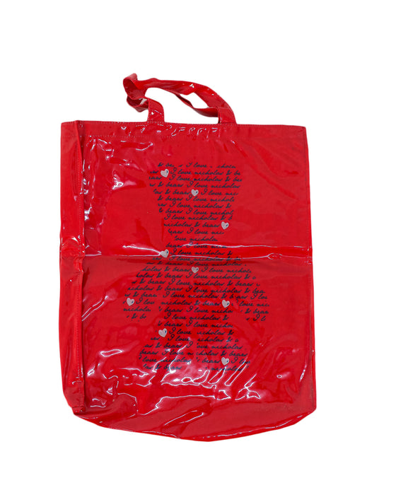 Red Nicholas & Bears Bag O/S (43 x 35cm) at Retykle