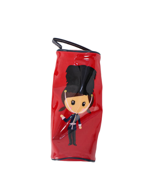 Red Nicholas & Bears Pencil Pouch O/S at Retykle