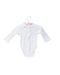 A White Long Sleeve Bodysuits from Cadet Rousselle in size 0-3M for girl. (Back View)