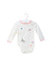 A Pink Long Sleeve Bodysuits from Country Road in size 3-6M for girl. (Front View)