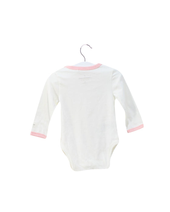 A Pink Long Sleeve Bodysuits from Country Road in size 3-6M for girl. (Back View)