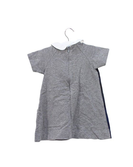 Grey Fendi Short Sleeve Dress 12M at Retykle