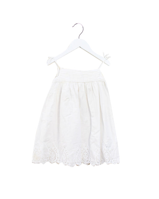 White Ralph Lauren Sleeveless Dress 12M at Retykle