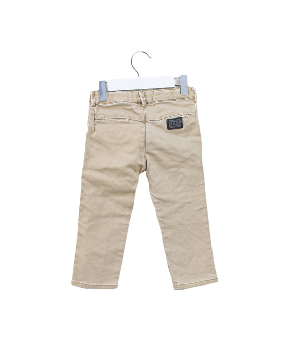 Beige IKKS Casual Pants 18M at Retykle