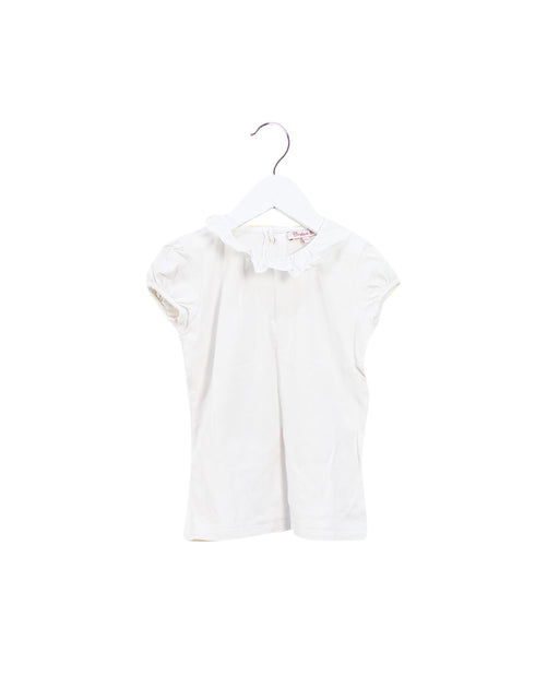 White Confiture Short Sleeve Top 6T - 7Y at Retykle