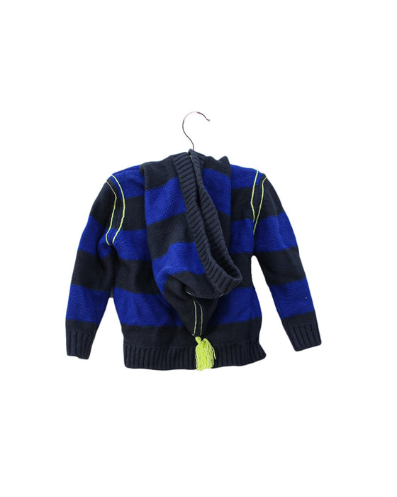A Blue Lightweight Jackets from Tea in size 12-18M for boy. (Back View)