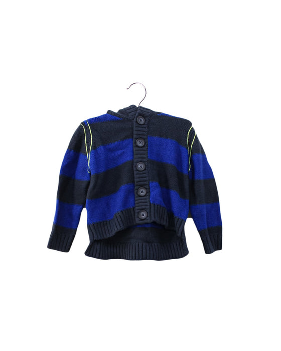 A Blue Lightweight Jackets from Tea in size 12-18M for boy. (Front View)