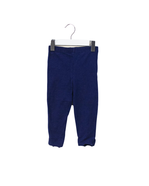 A Navy Leggings from Ralph Lauren in size 12-18M for girl. (Front View)
