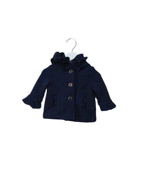 A Navy Lightweight Jackets from Baker by Ted Baker in size 3-6M for girl. (Front View)