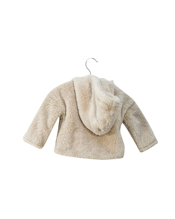 A Ivory Lightweight Jackets from Janie & Jack in size 3-6M for girl. (Back View)