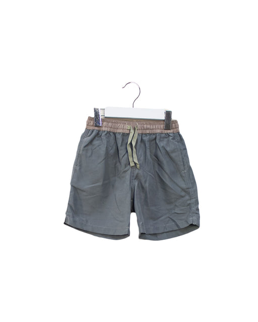 A Grey Shorts from Little Mercerie in size 2T for boy. (Front View)