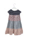 A Multicolour Short Sleeve Dresses from Momonittu in size 8Y for girl. (Back View)