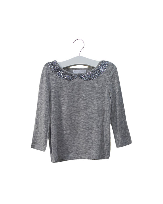 The Little White Company Long Sleeve Top 12-18M