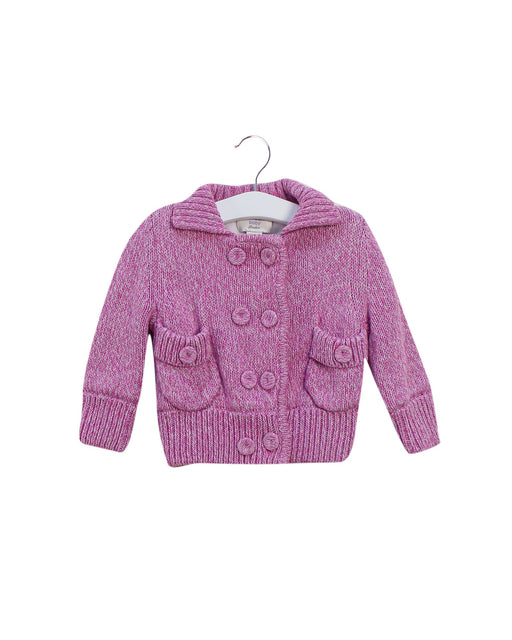 A Pink Lightweight Jackets from Bonnie Baby in size 12-18M for girl. (Front View)