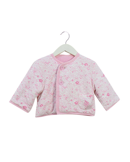 A Pink Lightweight Jackets from Bonnie Baby in size 18-24M for girl. (Front View)