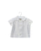 A White Shirts from Amaia in size 6-12M for girl. (Front View)