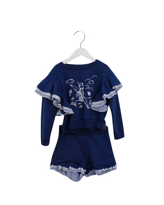 Monnalisa Sweatshirt and Shorts Set 5T