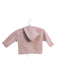 A Pink Buttoned Sweatshirts from Gray Label in size 0-3M for girl. (Back View)