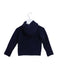 A Navy Lightweight Jackets from Laranjinha in size 6-12M for girl. (Back View)