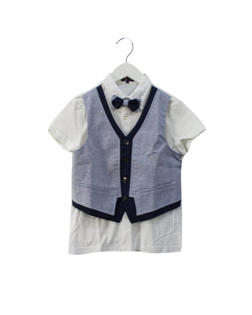 A Blue Shirts from Nicholas & Bears in size 8Y for boy. (Front View)