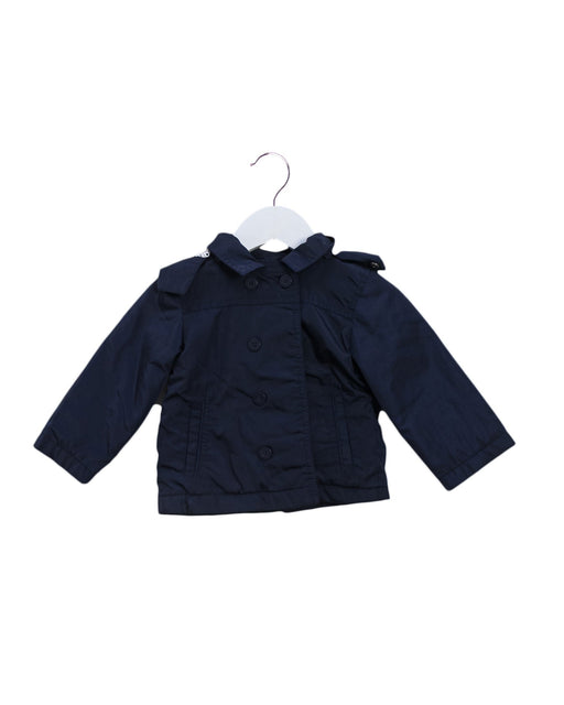 A Navy Lightweight Jackets from Chicco in size 6-12M for boy. (Front View)