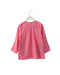 A Pink Lightweight Jackets from Petit Bateau in size 4T for girl. (Back View)
