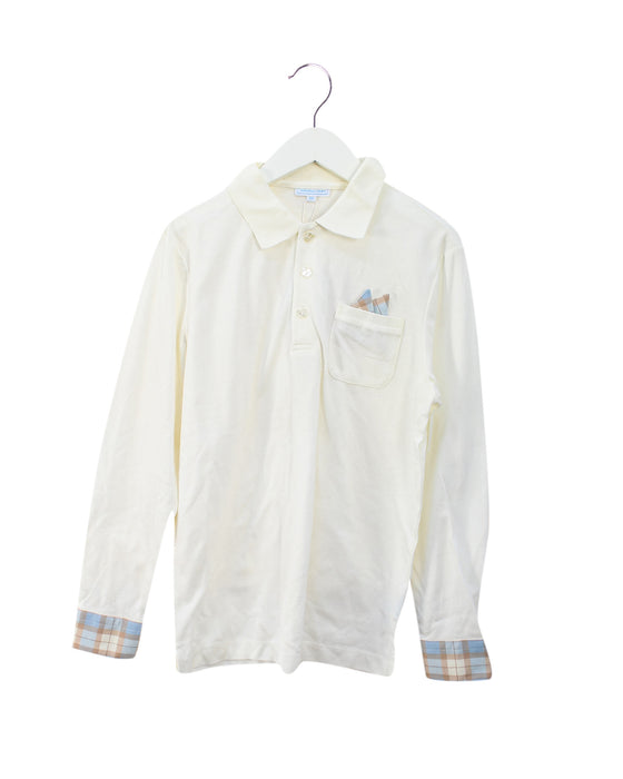 Nicholas & Bears Long Sleeve Polo 12Y (Height: 155cm)