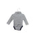 A Ivory Long Sleeve Bodysuits from Jojo Maman Bébé in size 0-3M for girl. (Back View)