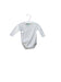 A Grey Long Sleeve Bodysuits from CIGOGNE Bébé in size 3-6M for girl. (Front View)