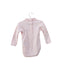 A Pink Long Sleeve Bodysuits from Dior in size 3-6M for girl. (Back View)