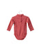 A Red Long Sleeve Bodysuits from Dior in size 3-6M for girl. (Back View)
