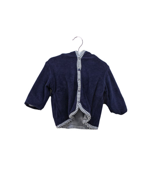 A Navy Buttoned Sweatshirts from Absorba in size 6-12M for boy. (Front View)