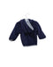 A Navy Buttoned Sweatshirts from Absorba in size 6-12M for boy. (Back View)