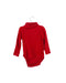 A Red Long Sleeve Bodysuits from Jojo Maman Bébé in size 12-18M for boy. (Back View)