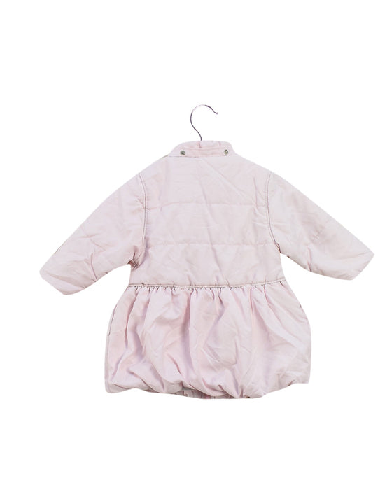 A Pink Puffer/Quilted Coats & Outerwear from Emile et Rose in size 6-12M for girl. (Back View)