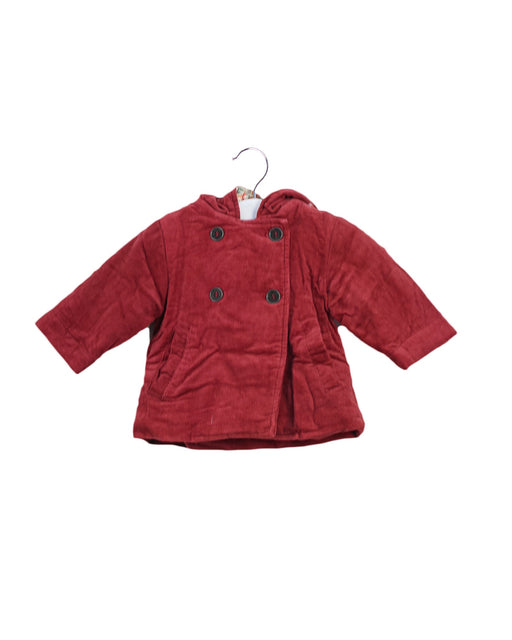 A Red Lightweight Jackets from Troizenfants in size 3T for girl. (Front View)
